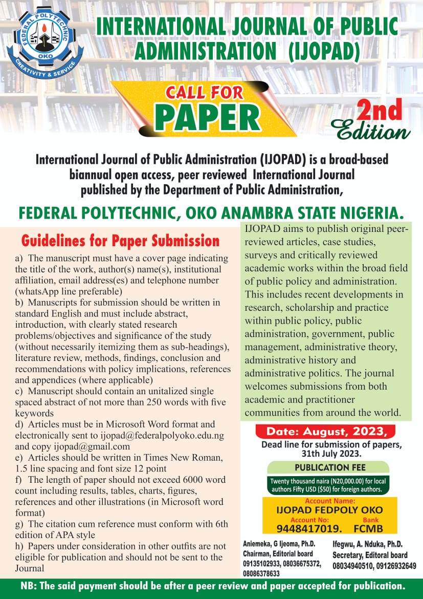 Call for Paper